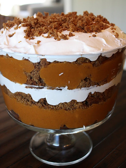 Good Christmas Desserts
 pumpkin trifle great holiday dessert