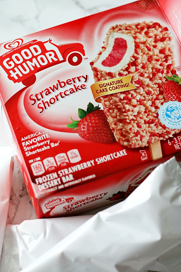 Good Humor Strawberry Shortcake
 Deliciously Delightful Ice Cream Life With The Crust Cut f