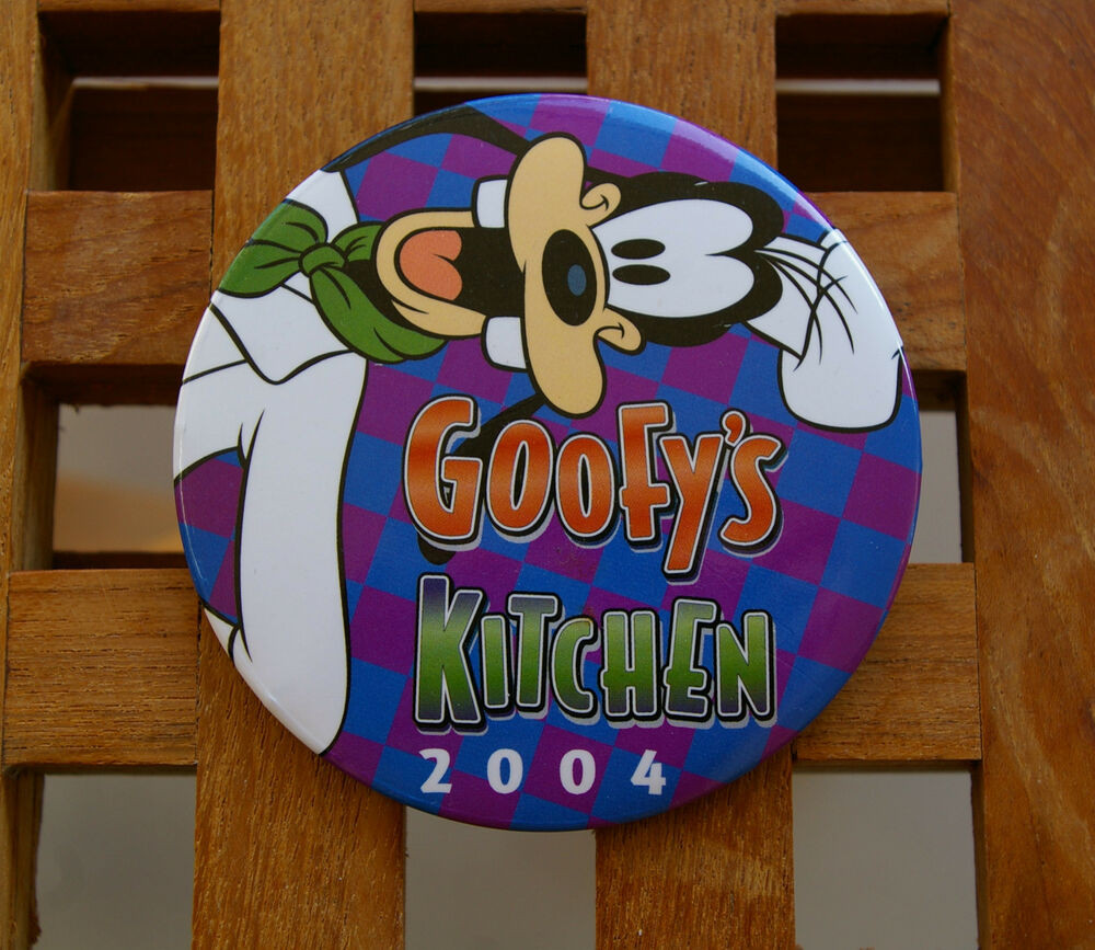 Goofy'S Kitchen Dinner
 Walt Disney Goofy s Kitchen 2004 Lapel Pin Pinback 3