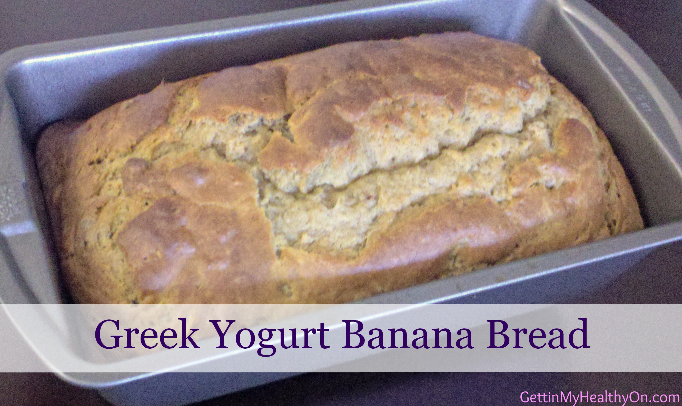 Greek Yogurt Banana Bread
 Greek Yogurt Banana Bread