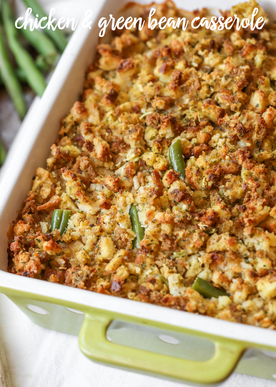 Green Bean Caserole
 Chicken and Green Bean Casserole Lil Luna