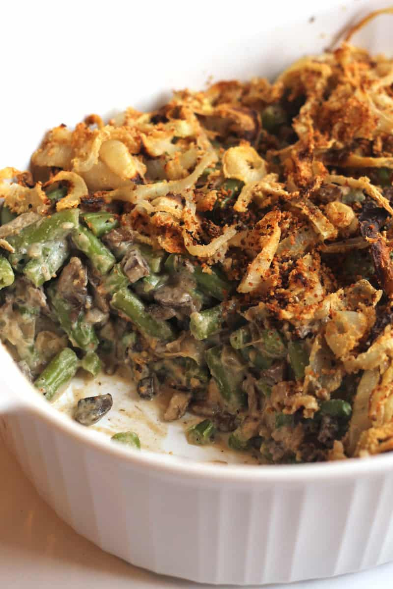 Green Bean Caserole
 Healthy Green Bean Casserole Vegan