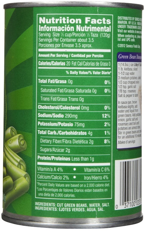 Green Bean Nutrition Facts
 Runner Beans Calories Nutrition Nutrition Ftempo