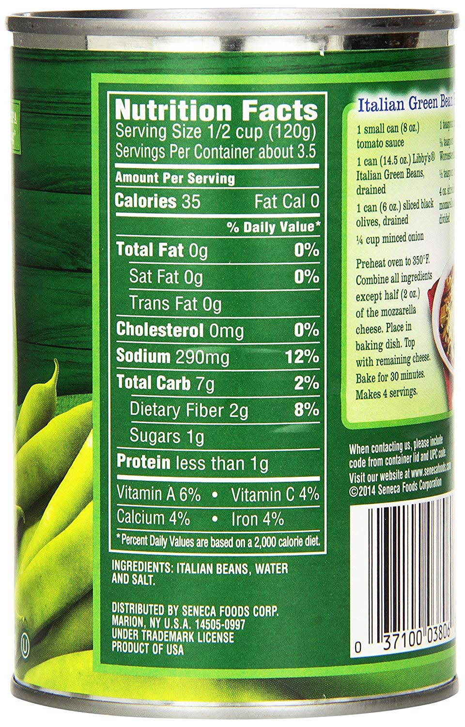 Green Bean Nutrition Facts
 Runner Beans Nutrition Facts Nutrition Ftempo