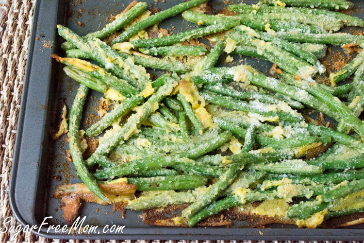 Green Bean Recipe Oven
 Oven Fried Garlic Parmesan Green Beans