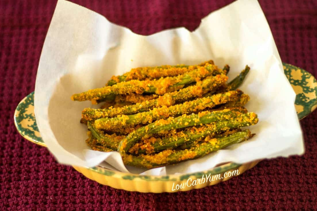 Green Bean Recipe Oven
 Crispy Oven Fried Green Beans Gluten Free