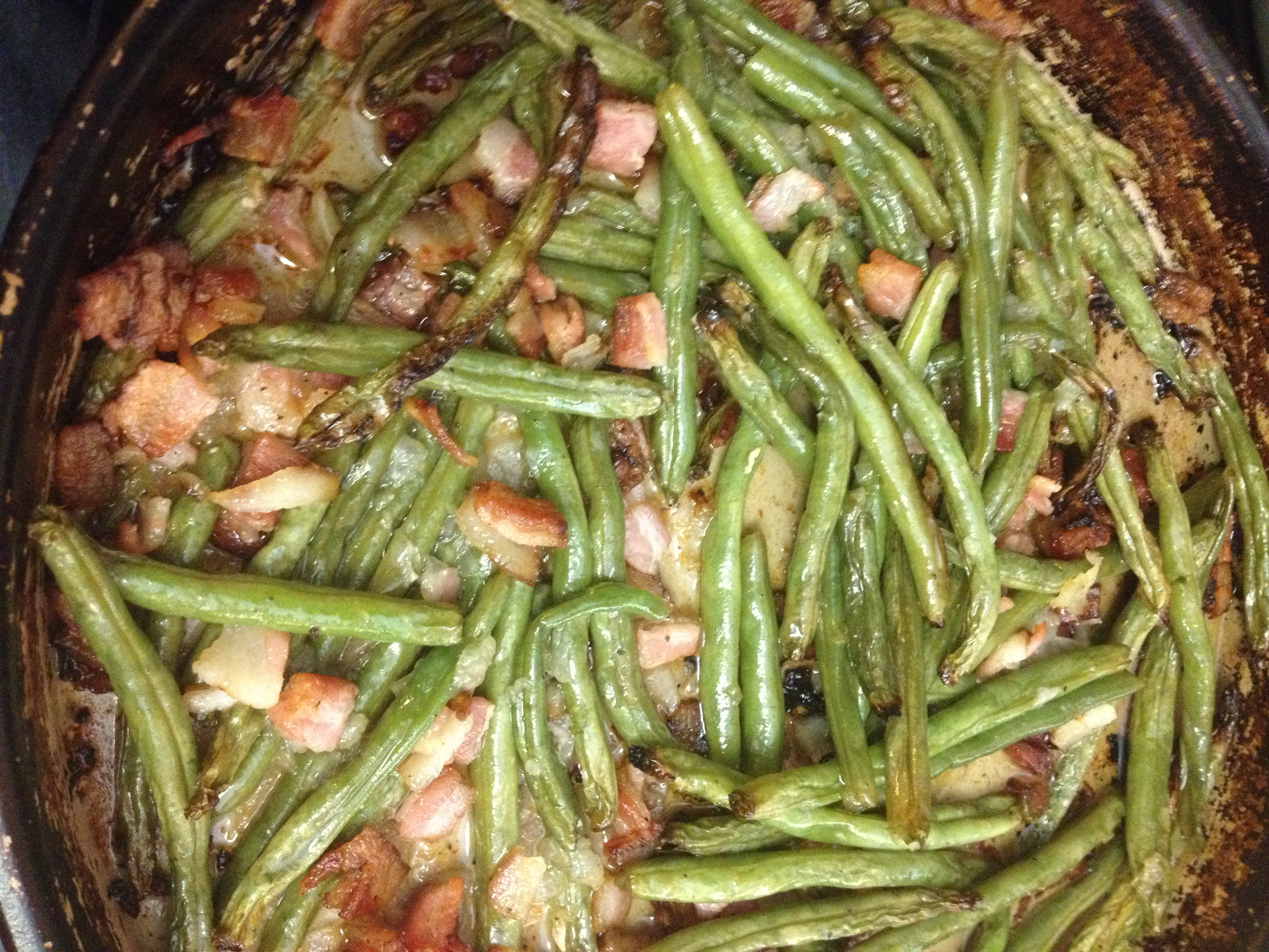 Green Bean Recipe Oven
 Oven Roasted Fresh Green Beans Recipe