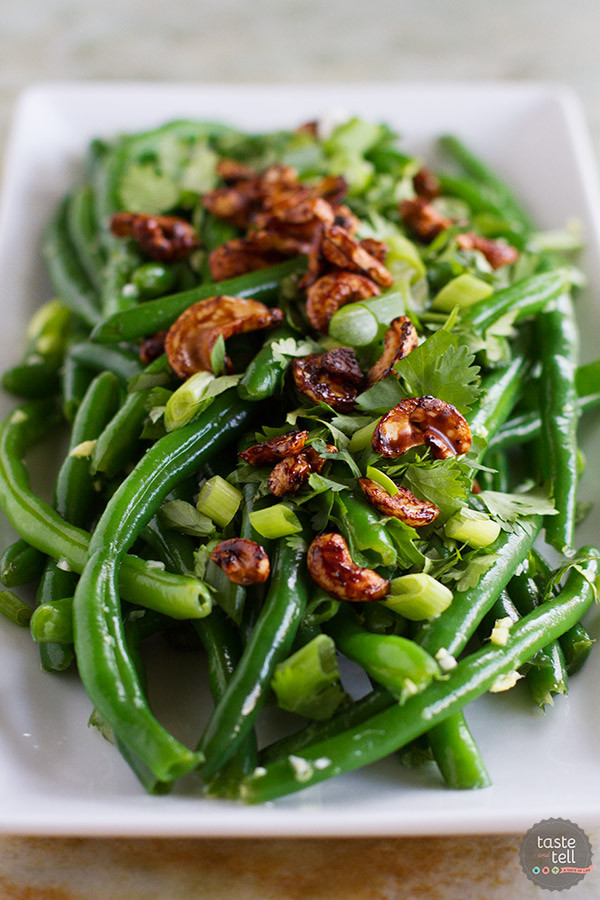 Green Bean Salad
 Fresh Green Bean Salad with Asian Dressing Taste and Tell