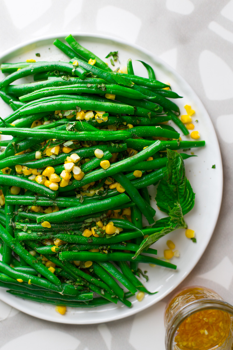 Green Bean Salad
 green bean and corn salad Healthy Seasonal Recipes