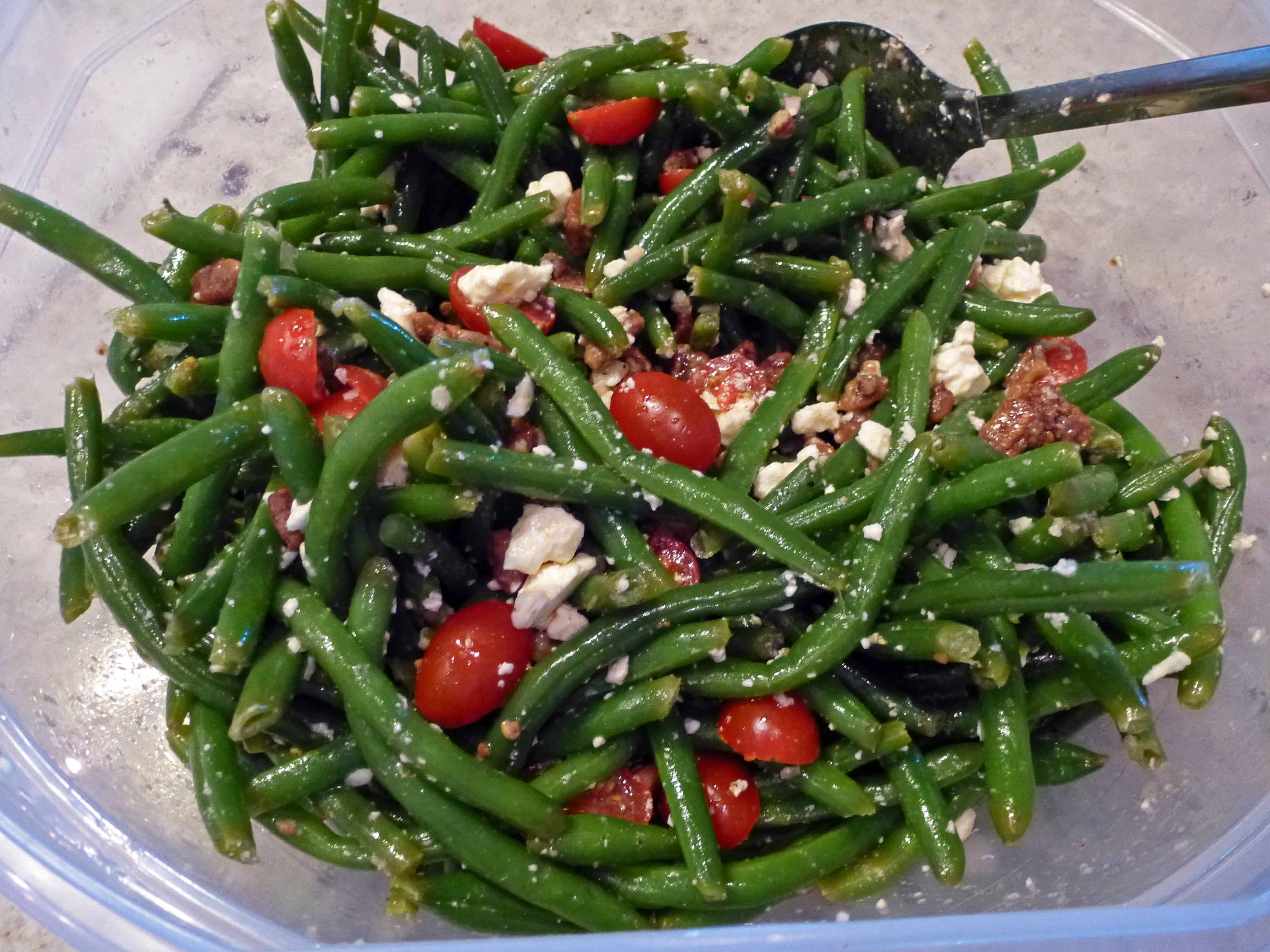 Green Bean Salad
 Green Bean and Tomato Salad Centex Cooks