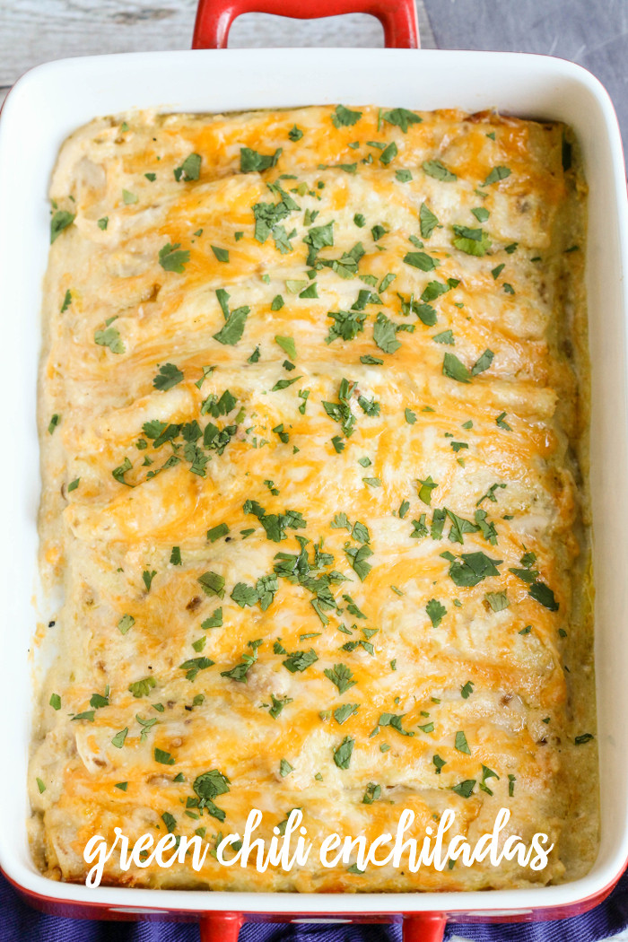 Green Chili Chicken Enchiladas
 Green Chili Enchiladas Lil Luna