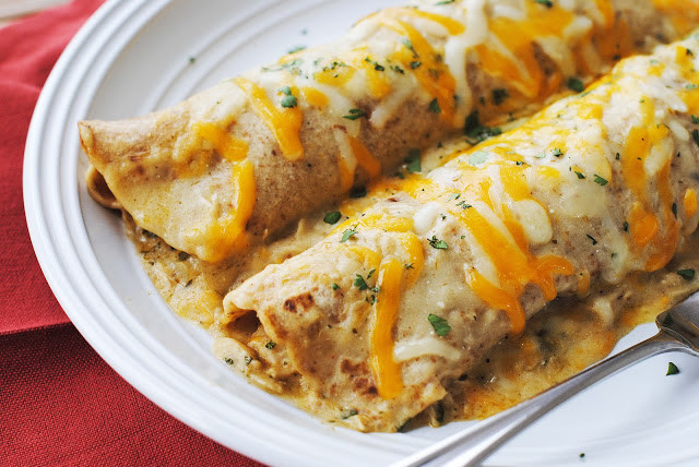 Green Chili Chicken Enchiladas
 Green Chile Chicken Enchiladas