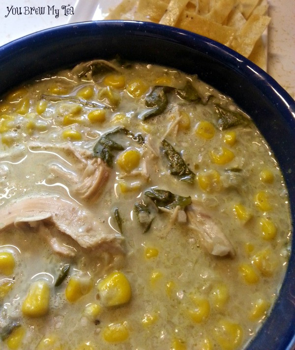 Green Chili Chicken Soup
 Weight Watchers Green Chile Chicken Enchilada Soup