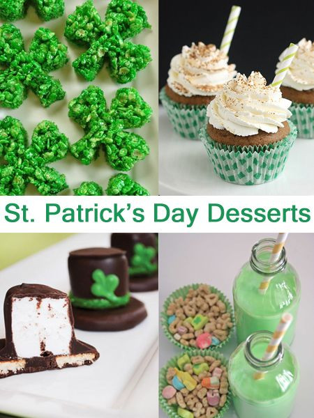 Green Desserts For St Patrick'S Day
 St Patrick s Day Desserts food Pinterest