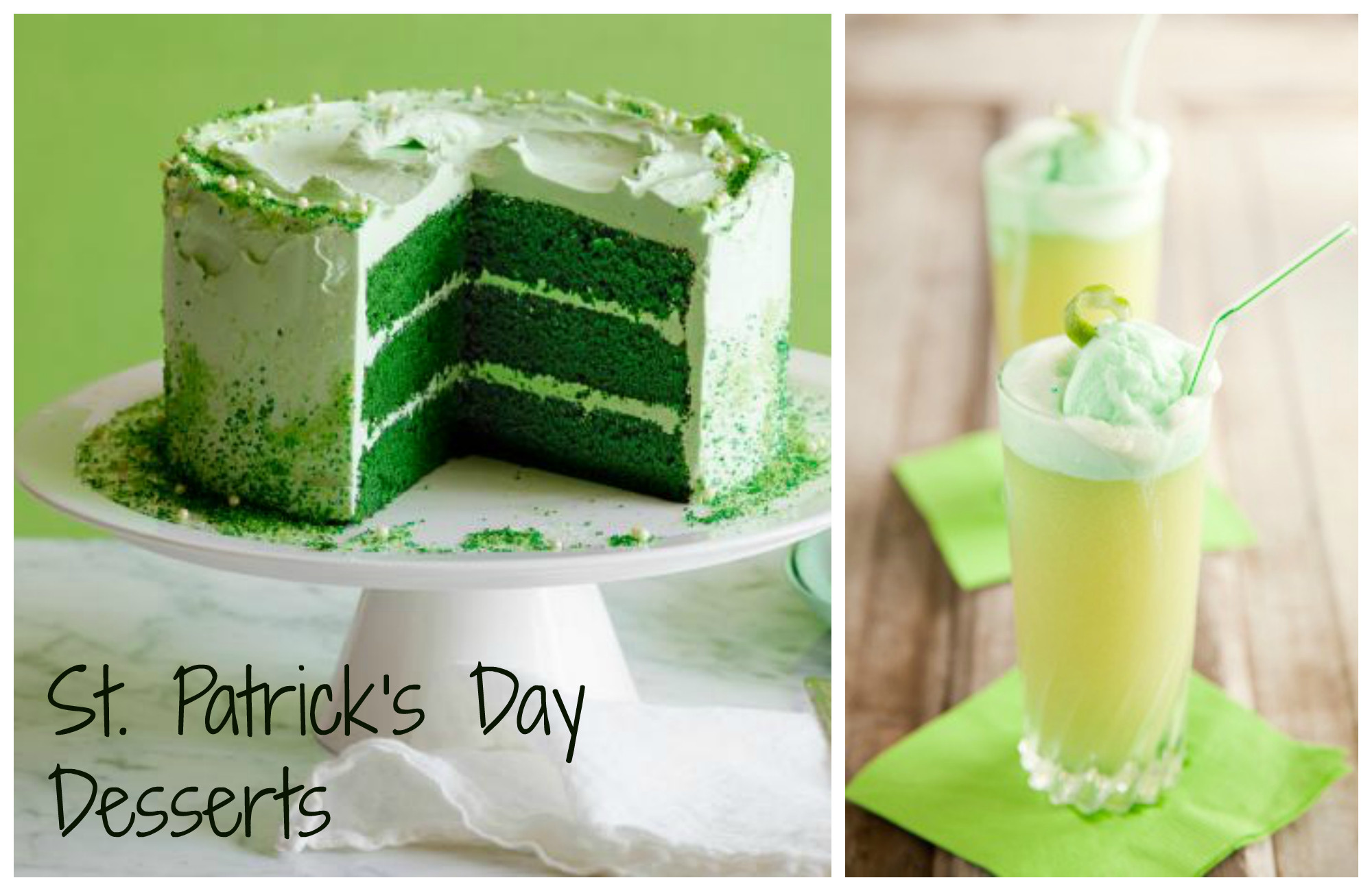Green Desserts For St Patrick'S Day
 St Patrick’s Day Desserts Green Velvet Layer Cake Lime