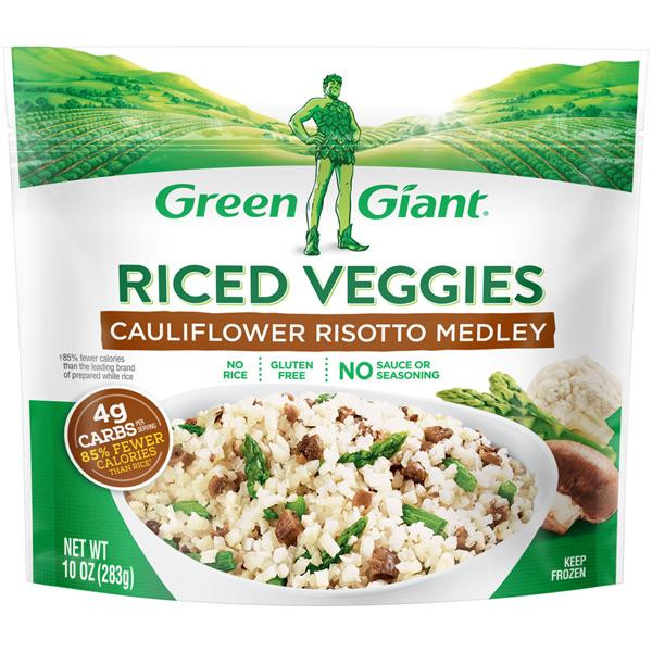 Green Giant Riced Cauliflower
 Green Giant Cauliflower Risotto Medley Riced Veggies