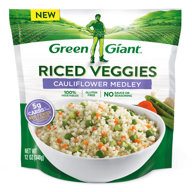 Green Giant Riced Cauliflower
 Is cauliflower rice going mainstream Green Giant hopes