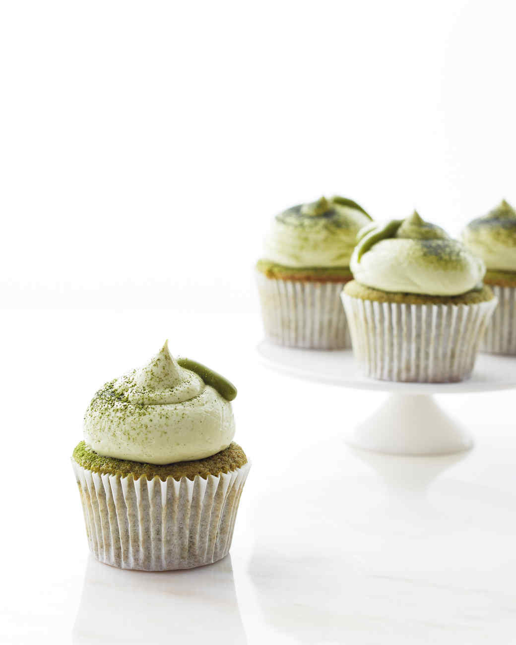 Green Tea Cupcakes
 Green Tea Cupcakes