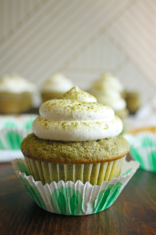 Green Tea Cupcakes
 Matcha Green Tea Cupcakes Wild Wild Whisk