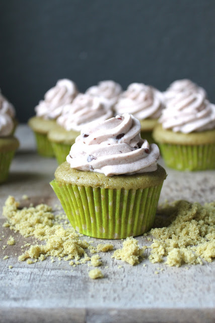 Green Tea Cupcakes
 Matcha Azuki Cupcakes The Little Epicurean