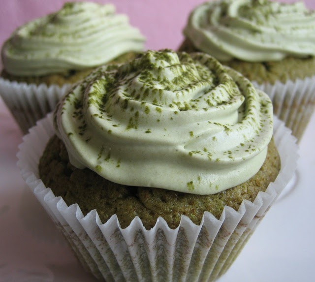 Green Tea Cupcakes
 For The Love Sweet Things Green Tea Cupcakes