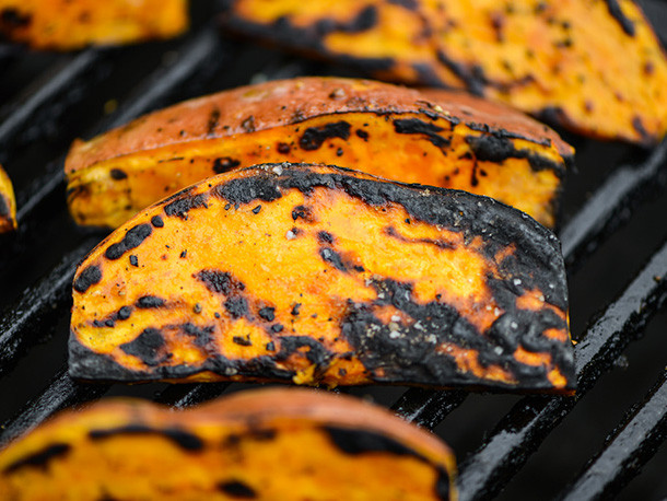 Grill Sweet Potato
 Grilling Sweet Potato Wedges