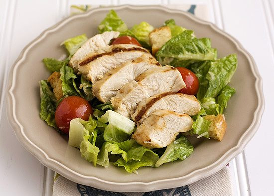 Grilled Chicken Caesar Salad
 Grilled Chicken Caesar Salad Handle the Heat