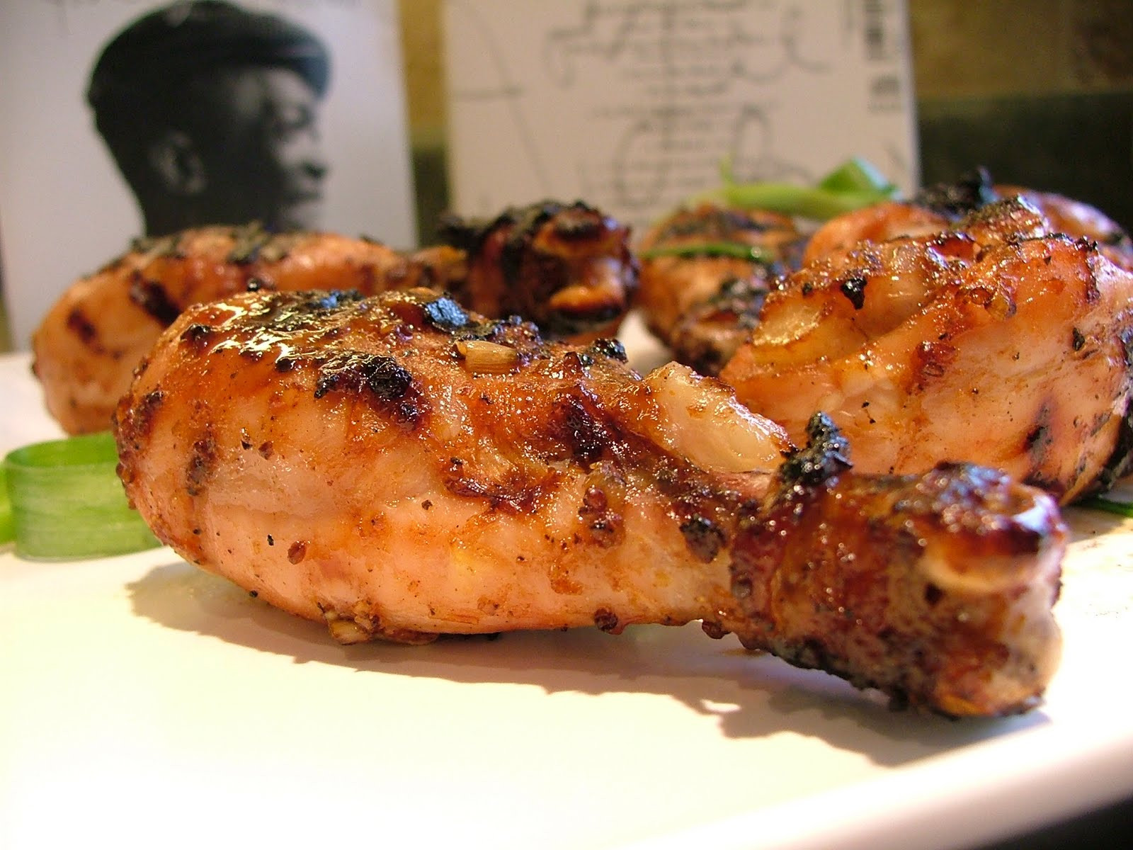 Grilled Chicken Legs
 The Cook a Palooza Experience Hickory Flavored Grilled