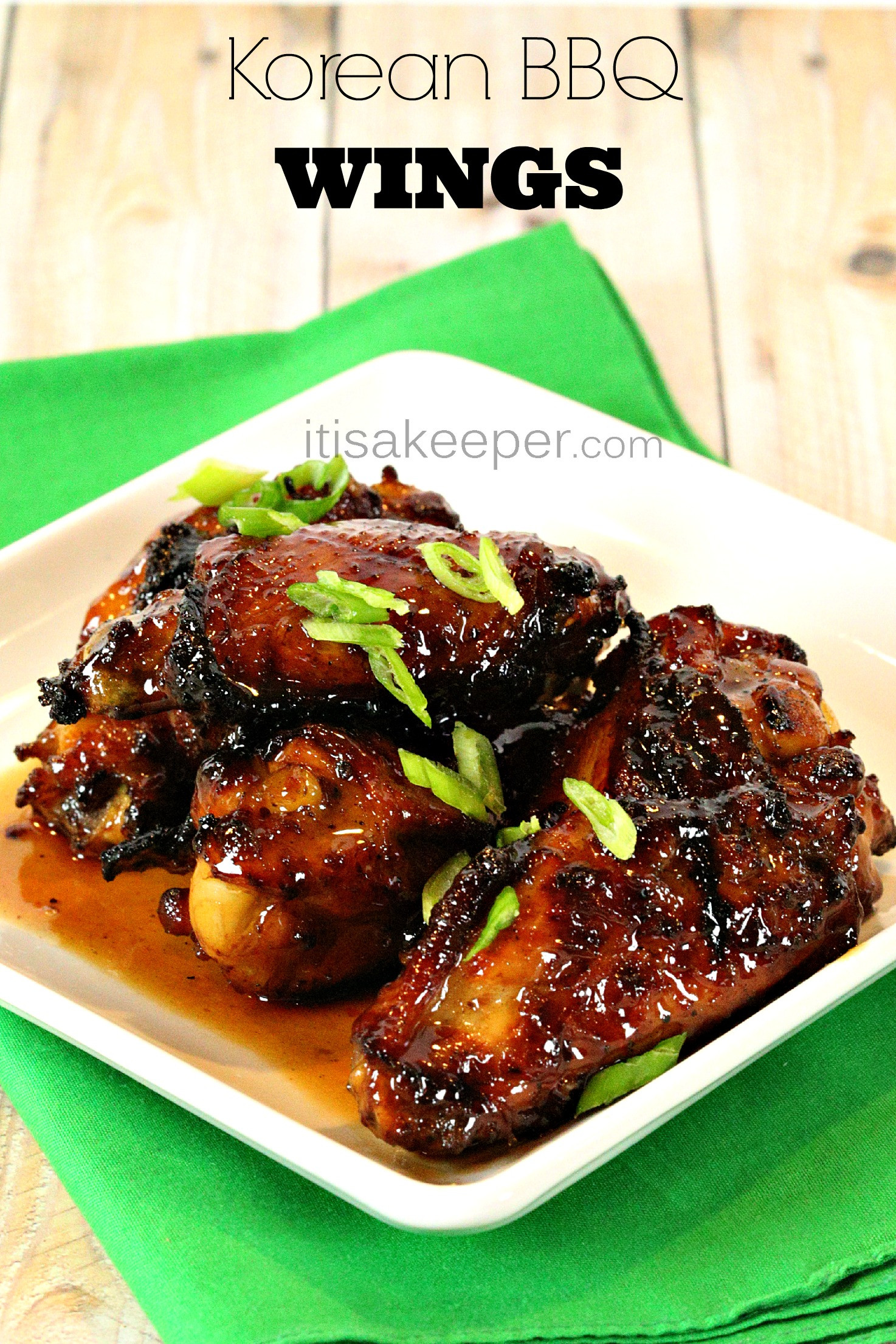 Grilled Chicken Wings Recipe
 Korean BBQ Grilled Wings