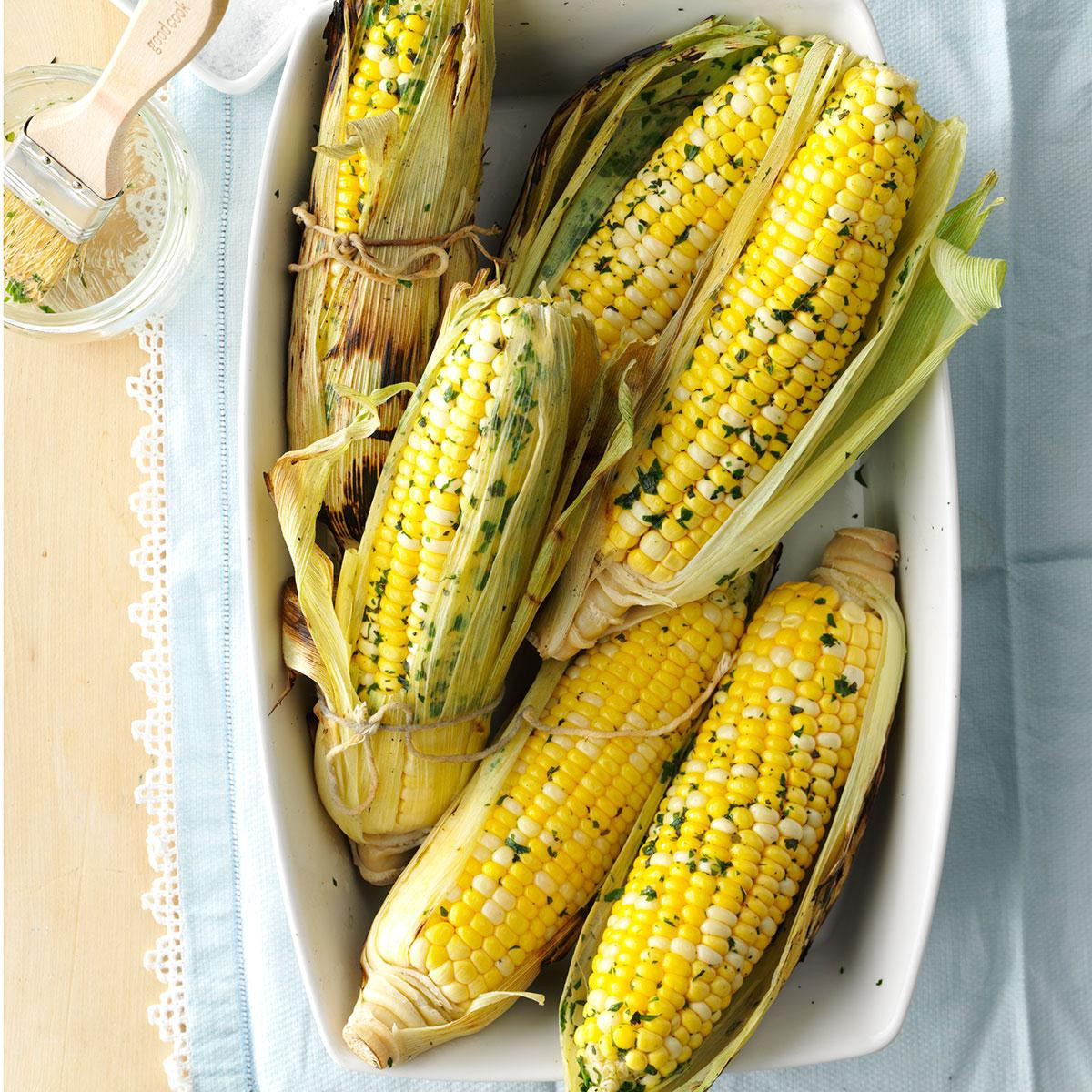 Grilled Corn On The Cob Recipe
 Herbed Grilled Corn on the Cob Recipe