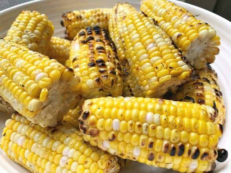 Grilled Corn On The Cob Recipe
 grilled corn on the cob without husks