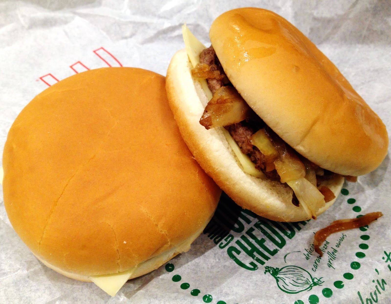Grilled Onion Cheddar Burger
 McDonald s Grilled ion Cheddar Burger