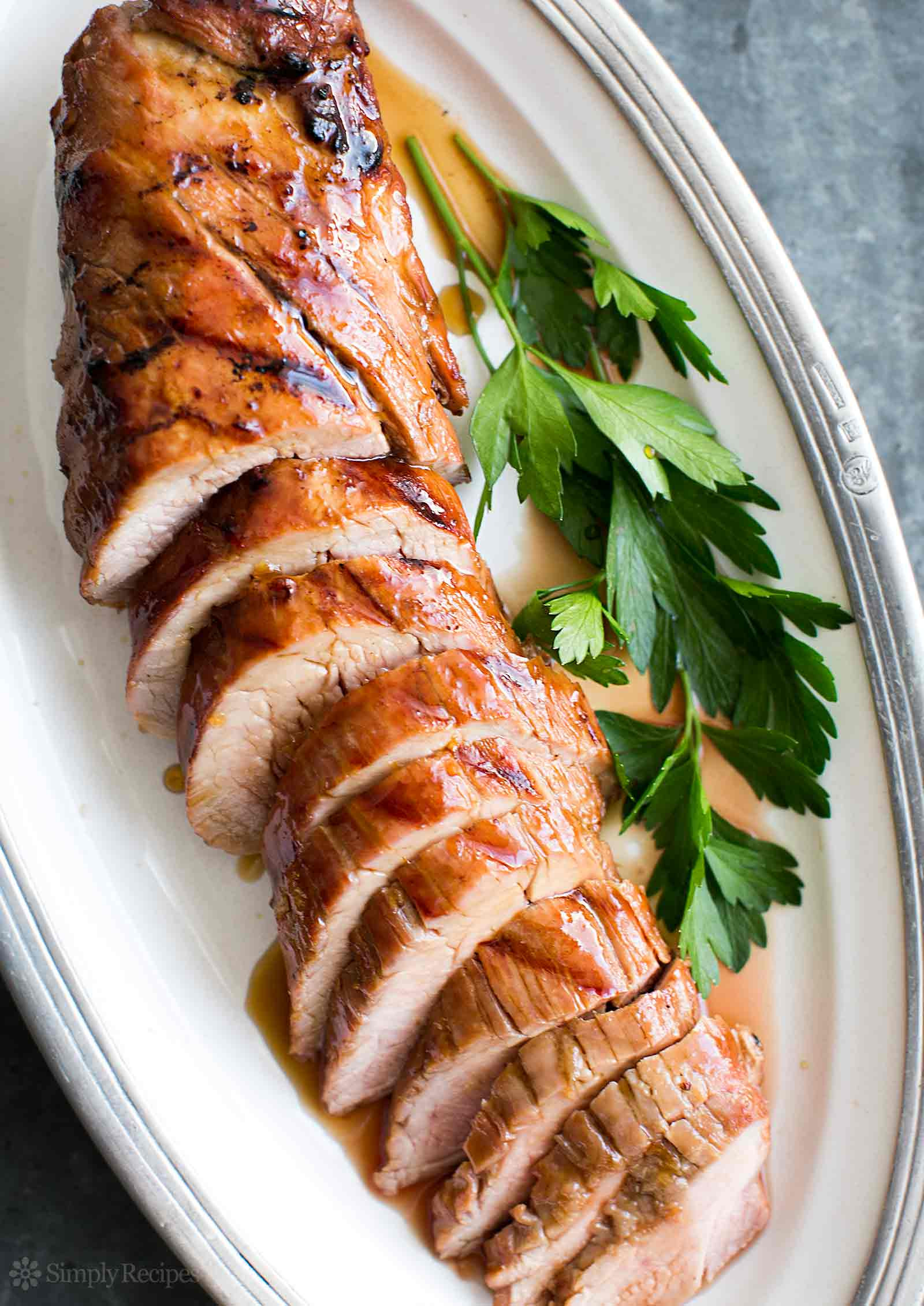 Grilled Pork Tenderloin Recipe
 Grilled Pork Tenderloin with Orange Marmalade Glaze Recipe