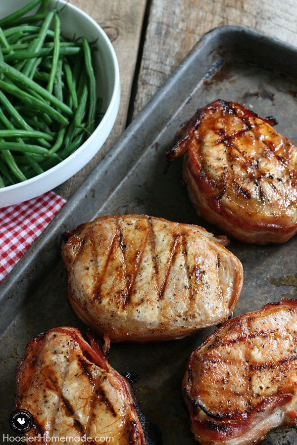 Grilled Stuffed Pork Chops
 Grilled Stuffed Pork Chops Hoosier Homemade