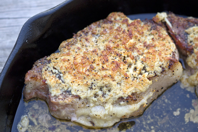 Grilled Stuffed Pork Chops
 Paleo Grilled Asiago Stuffed Pork Chops