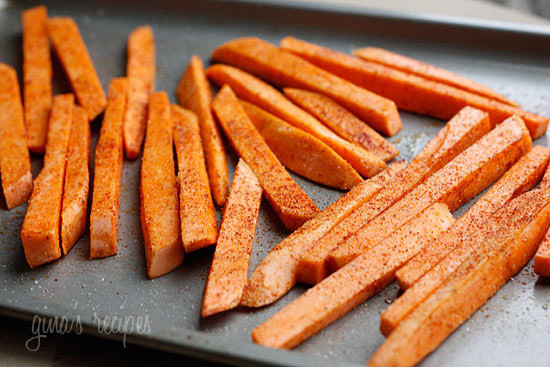 Grilled Sweet Potato Fries
 Baked Chipotle Sweet Potato Fries