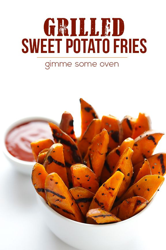 Grilled Sweet Potato Fries
 Grilled Sweet Potato Fries