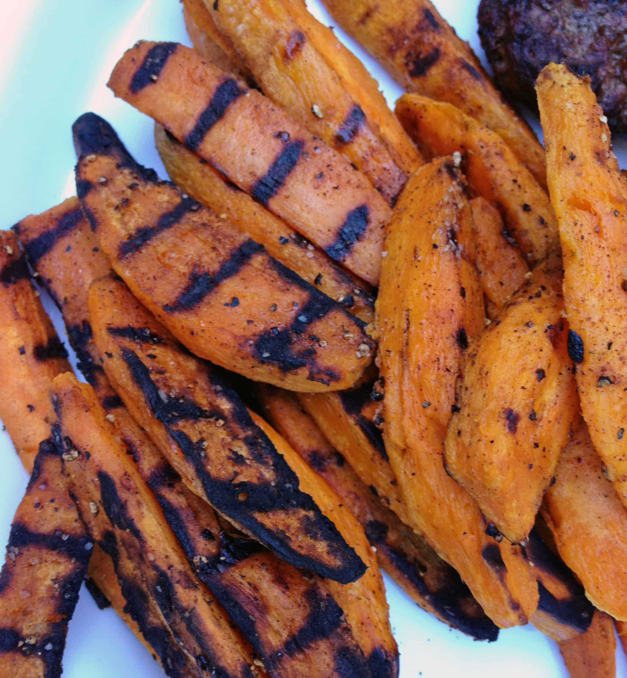 Grilled Sweet Potato Fries
 Grilled Sweet Potato Fries The Live In Kitchen