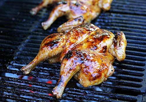 Grilling Whole Chicken
 The Galley Gourmet Grilled Butterflied Brown Sugar Chicken