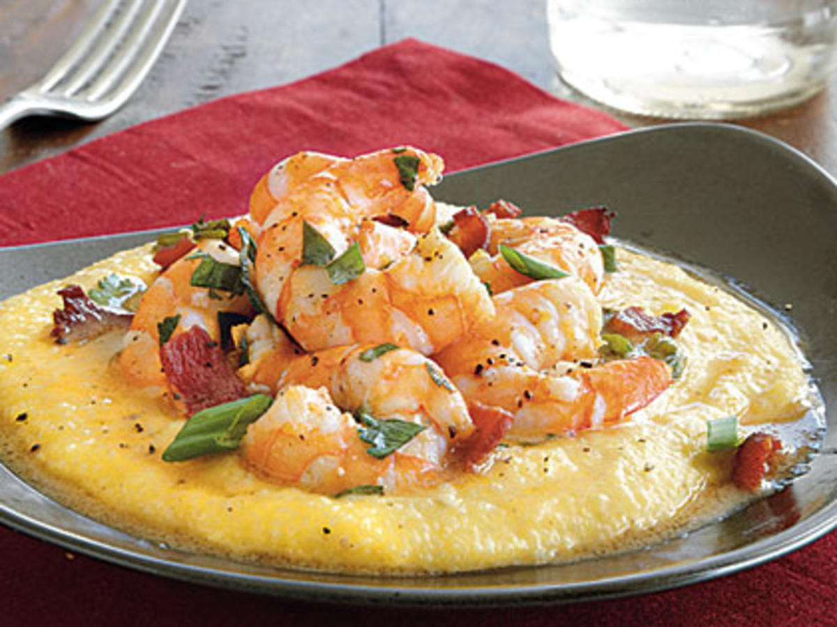 Grits And Shrimp
 Cheesy Shrimp and Grits Recipe