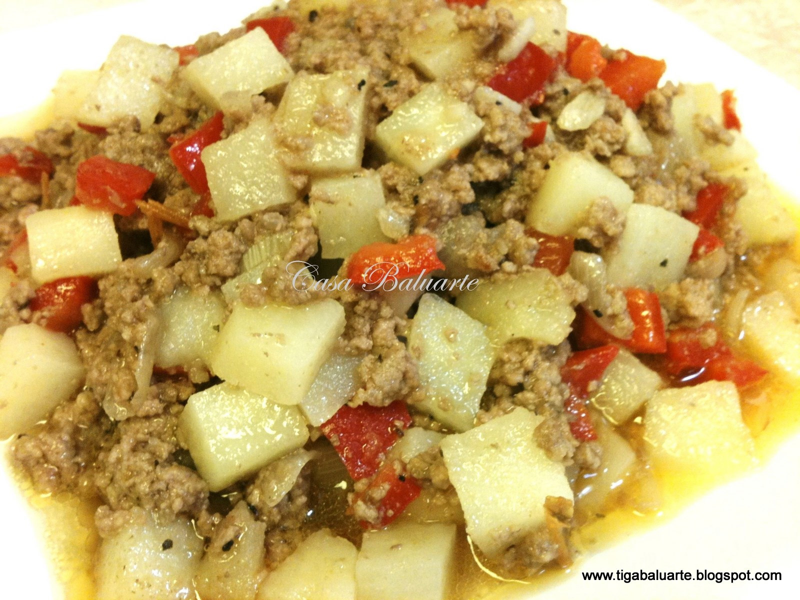 Ground Beef And Potato Recipes
 Casa Baluarte Filipino Recipes Ground Beef and Potatoes