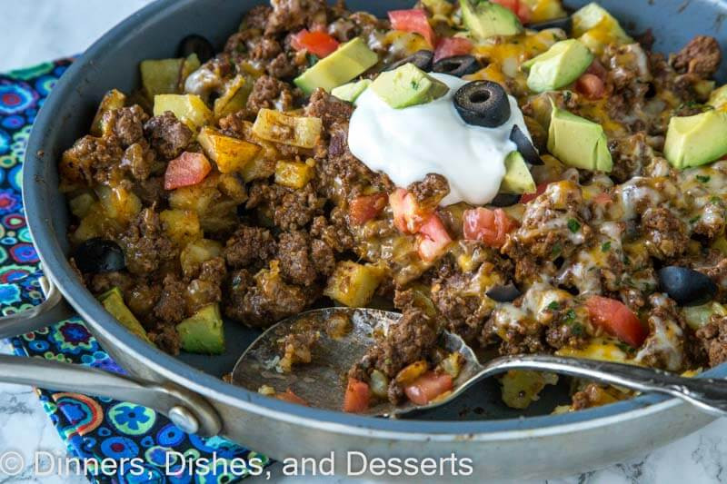 Ground Beef And Potato Recipes
 mexican ground beef and potatoes