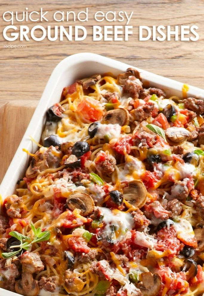 Ground Beef And Rice Recipes Quick
 You ll be serving dinner in no time with these quick and