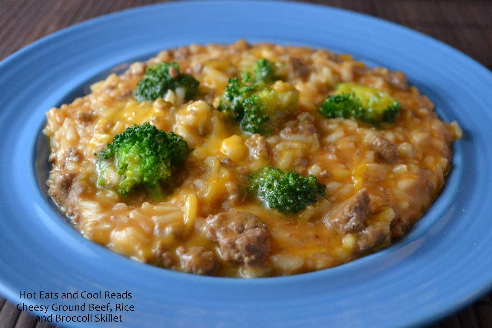 Ground Beef And Rice Recipes Quick
 Hot Eats and Cool Reads Cheesy Ground Beef Rice and