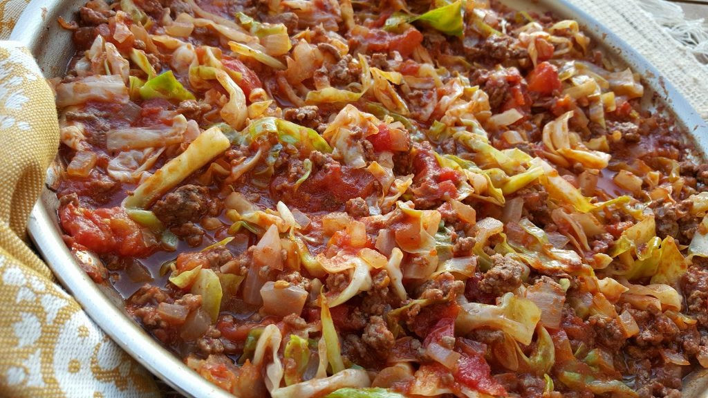 Ground Beef Cabbage Recipe
 e Pan Grass fed Beef & Cabbage Skillet