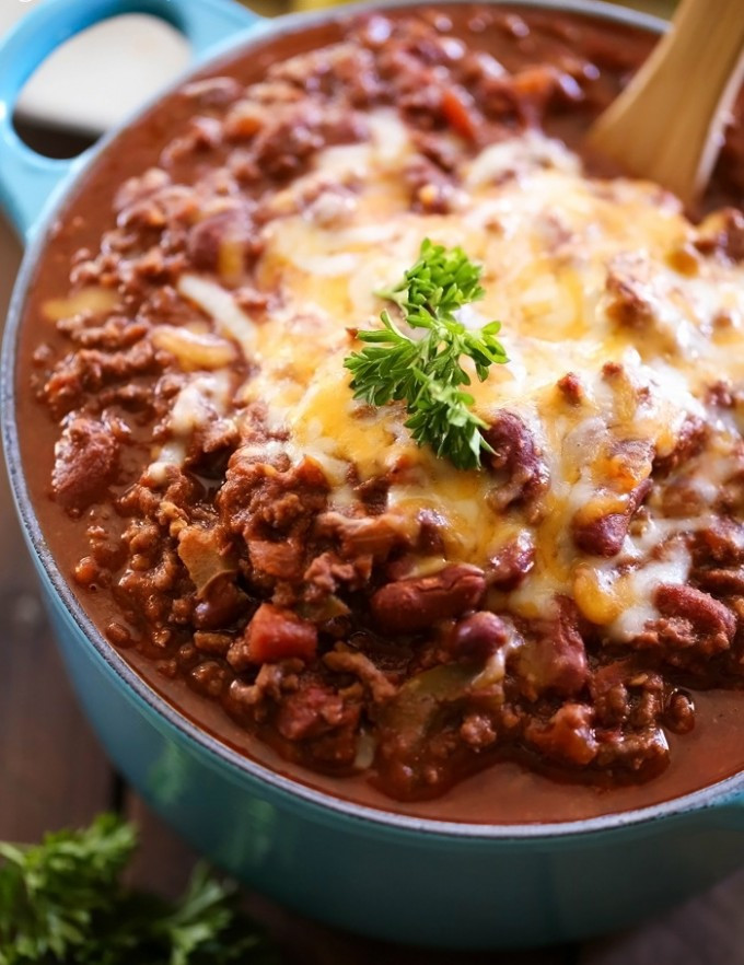 Ground Beef Chili Recipes
 Spicy Chili Ground Beef Crock Pot – Healthy Simple