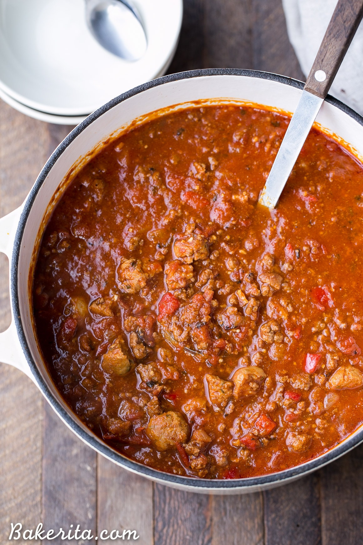 Ground Beef Chili Recipes
 Paleo Chili Bakerita