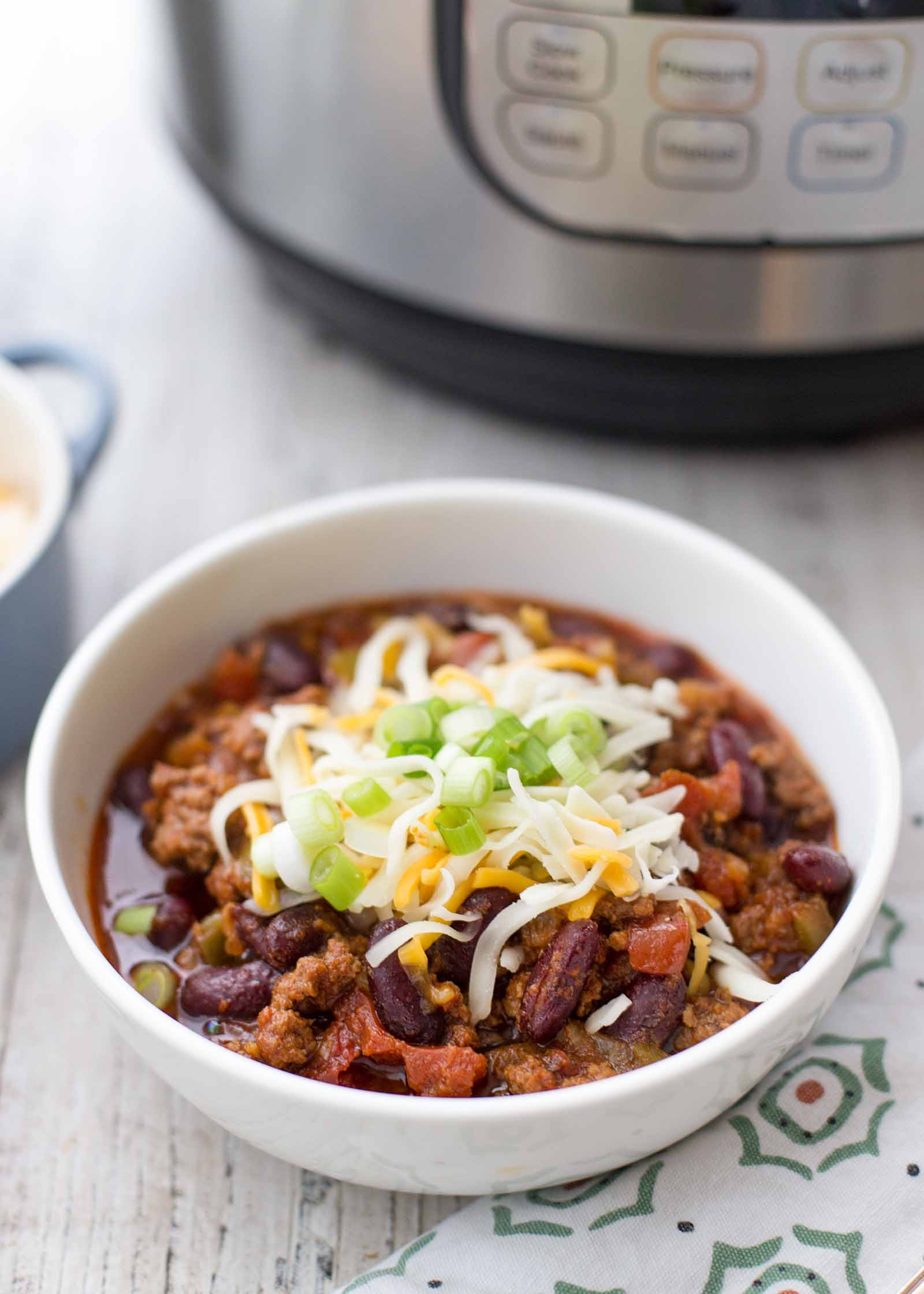 Ground Beef Chili Recipes
 Pressure Cooker Ground Beef Chili Recipe