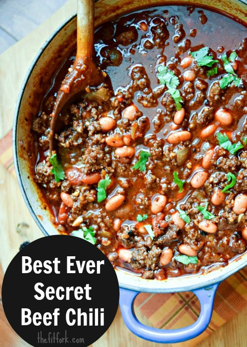 Ground Beef Chili Recipes
 Best Ever Super Secret Chili Recipe Beef Browning Tip