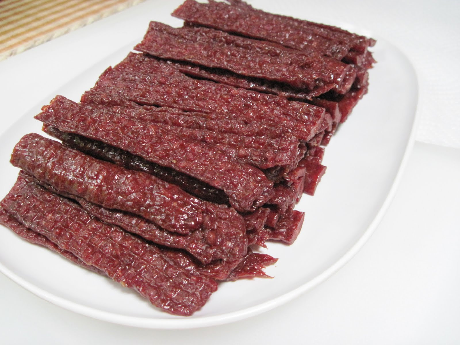 Ground Beef Jerky
 Keymasters Kitchen Ground Beef Jerky